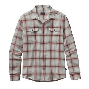 PATAGONIA Organic Cotton Long Sleeve Button Down Steersman Shirt